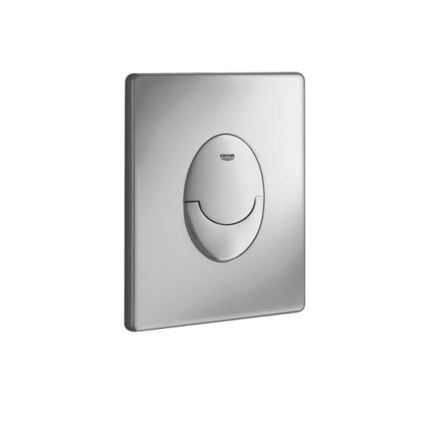 GROHE 38505P00 - Placa de acionamento SKATE AIR 156 × 197 mm cromo acetinado