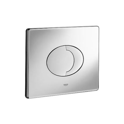 GROHE 38506000 - Botão de descarga SKATE AIR 156 × 197 mm cromado brilhante