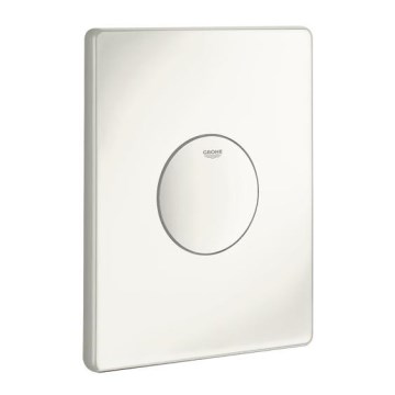 GROHE 38573SH0 - Placa de acionamento SKATE 156 × 197 mm branca