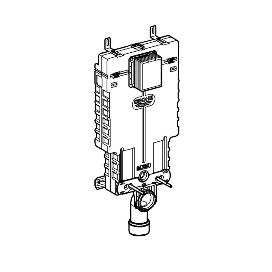 GROHE 38643001 - Módulo para WC UNISET 830 × 480 × 130 mm branco