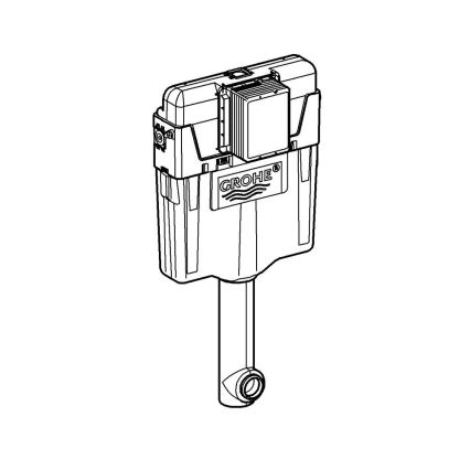 GROHE 38661000 - Cisterna de descarga GD 2
