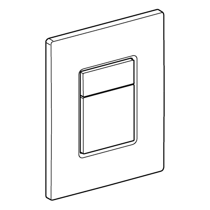 GROHE 38732SD0 - Botão de comando SKATE COSMOPOLITAN 156 × 197 mm aço inoxidável