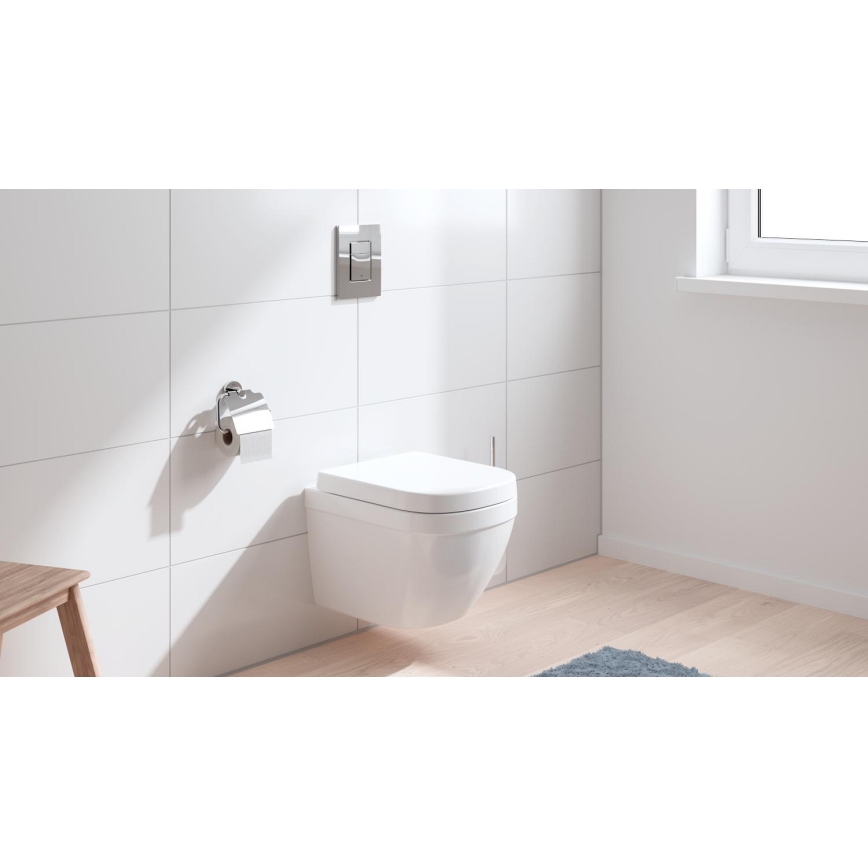 GROHE 38966000 - Botão de acionamento EVEN 156 × 197 mm cromado brilhante