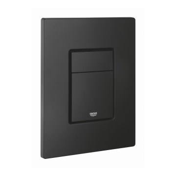 GROHE 38966KF0 - Botão de descarga EVEN 156 × 197 mm preto