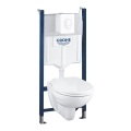GROHE 39116000 - Conjunto 4 em 1 com cerâmica SOLIDO COMPACT 1,13 m