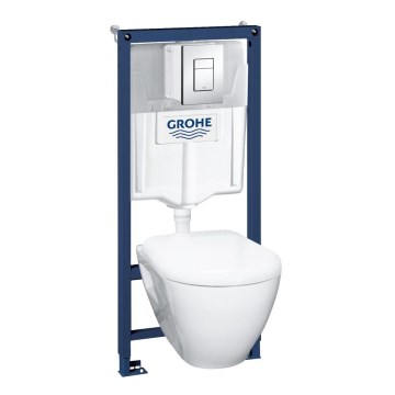 GROHE 39186000 - Conjunto 4 em 1 com cerâmica SOLIDO COMPACT 1,13 m