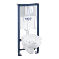 GROHE 39192000 - Conjunto 4 em 1 SOLIDO 1,13 m branco durável
