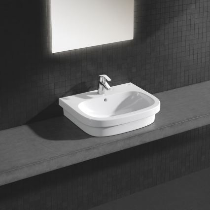 GROHE 39337000 - Lavatório de sobrepor EURO CERAMIC 600 × 480 mm cerâmica/branco