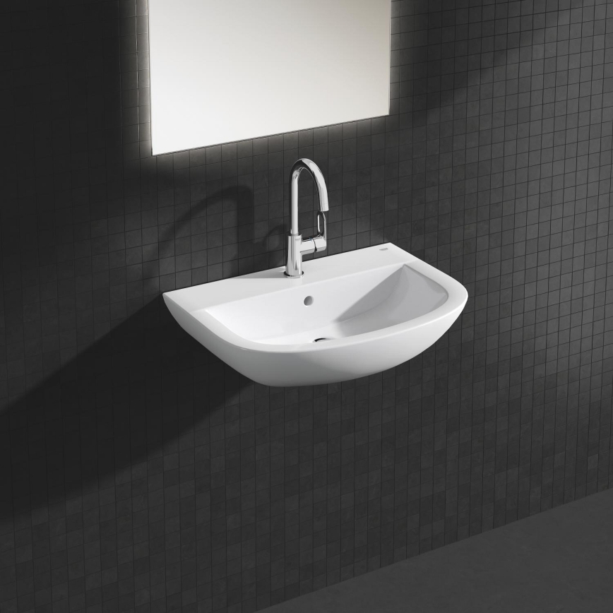 GROHE 39420000 - Lavatório suspenso BAU CERAMIC 646 × 468 mm, cerâmica/branco