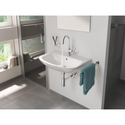 GROHE 39420000 - Lavatório suspenso BAU CERAMIC 646 × 468 mm, cerâmica/branco