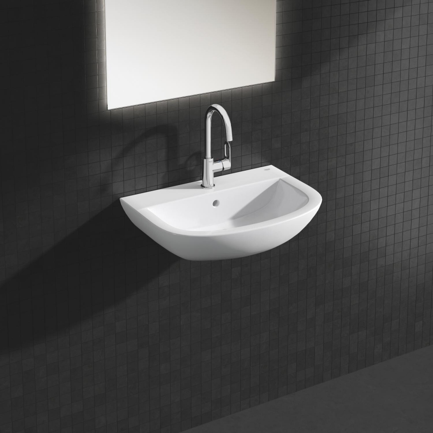 GROHE 39421000 - Lavatório suspenso BAU CERAMIC 609 × 442 mm cerâmica/branco