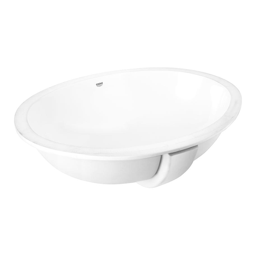 GROHE 39423000 - Lavatório encastrado BAU CERAMIC 560 × 420 mm cerâmica/branco