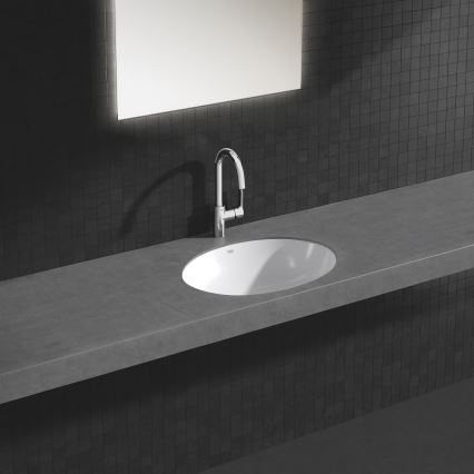 GROHE 39423000 - Lavatório encastrado BAU CERAMIC 560 × 420 mm cerâmica/branco