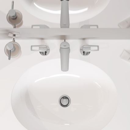 GROHE 39423000 - Lavatório encastrado BAU CERAMIC 560 × 420 mm cerâmica/branco