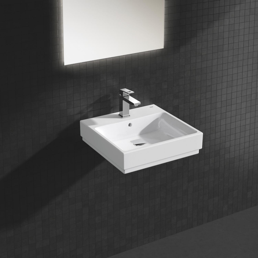 GROHE 3947400H - Lavatório CUBE CERAMIC 500 × 490 mm cerâmica/branco