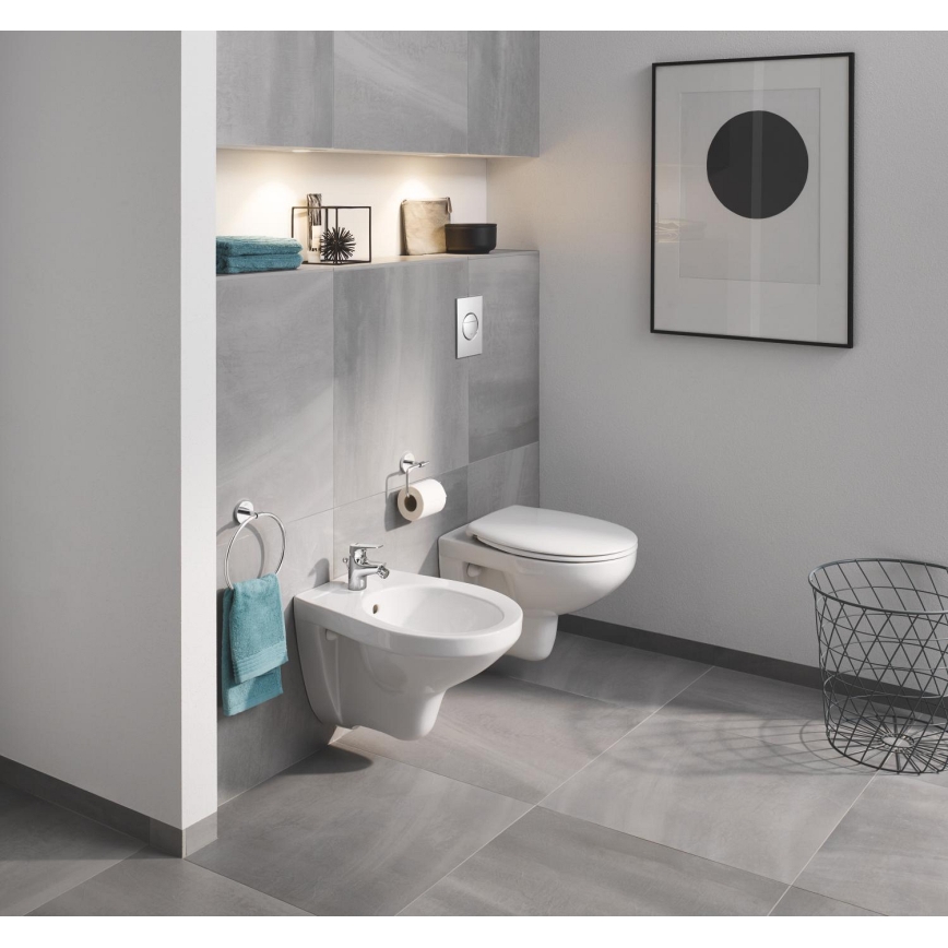 GROHE 39493000 - Assento sanitário BAU CERAMIC branco durável