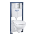 GROHE 39586000 - Kit 5 em 1 SOLIDO 1,13 m cerâmica/branco