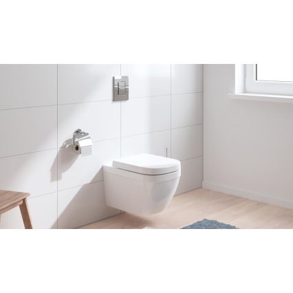 GROHE 39693000 - Sanita suspensa compacta EURO CERAMIC com Triple Vortex 53 l, acabamento em cerâmica branca