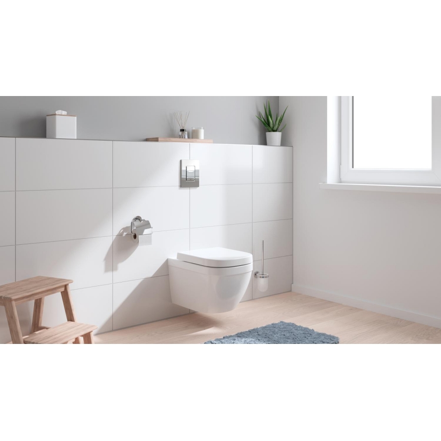 GROHE 39693000 - Sanita suspensa compacta EURO CERAMIC com Triple Vortex 53 l, acabamento em cerâmica branca