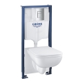 GROHE 39817000 - Conjunto para sanita SOLIDO 1,13 m cerâmica/branca