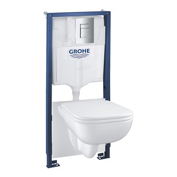 GROHE 39817000 - Conjunto para sanita SOLIDO 1,13 m cerâmica/branca
