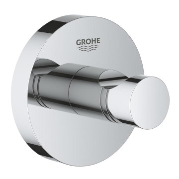 GROHE 40364001 - Gancho para roupão de banho ESSENTIALS, cromado brilhante