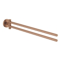 GROHE 40371DL1 - Suporte para toalhas ESSENTIALS 439 mm bronze
