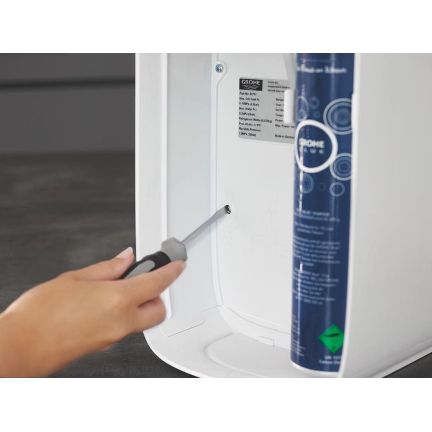 GROHE 40404001 - Filtro GROHE BLUE tamanho S branco