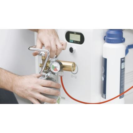 GROHE 40423000 - Kit de arranque com cilindro de CO2 pressurizado GROHE BLUE 2 kg