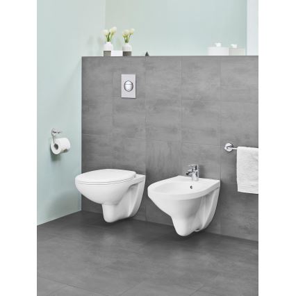 GROHE 40457001 - Suporte para papel higiénico BAUCOSMOPOLITAN cromado brilhante