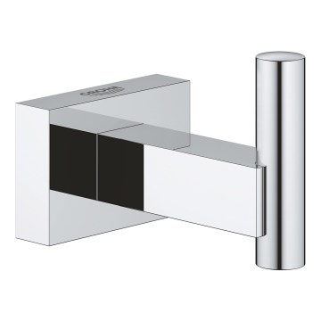 GROHE 40511001 - Gancho para roupão de banho ESSENTIALS CUBE, acabamento cromado brilhante