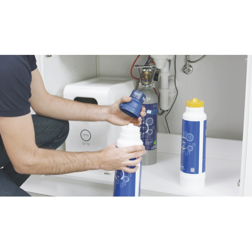 GROHE 40547001 - Filtro de reposição GROHE Blue branco