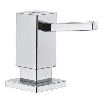 GROHE 40649000 - Dispensador de sabão CUBIC 500 ml cromo brilhante