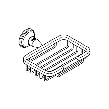 GROHE 40659001 - Prateleira de Canto ESSENTIALS AUTHENTIC, cromado brilhante