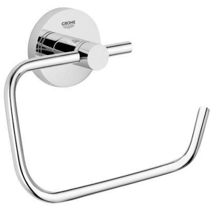 GROHE 40689001 - Suporte para papel higiénico ESSENTIALS cromado brilhante
