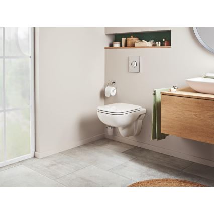 GROHE 40689001 - Suporte para papel higiénico ESSENTIALS cromado brilhante