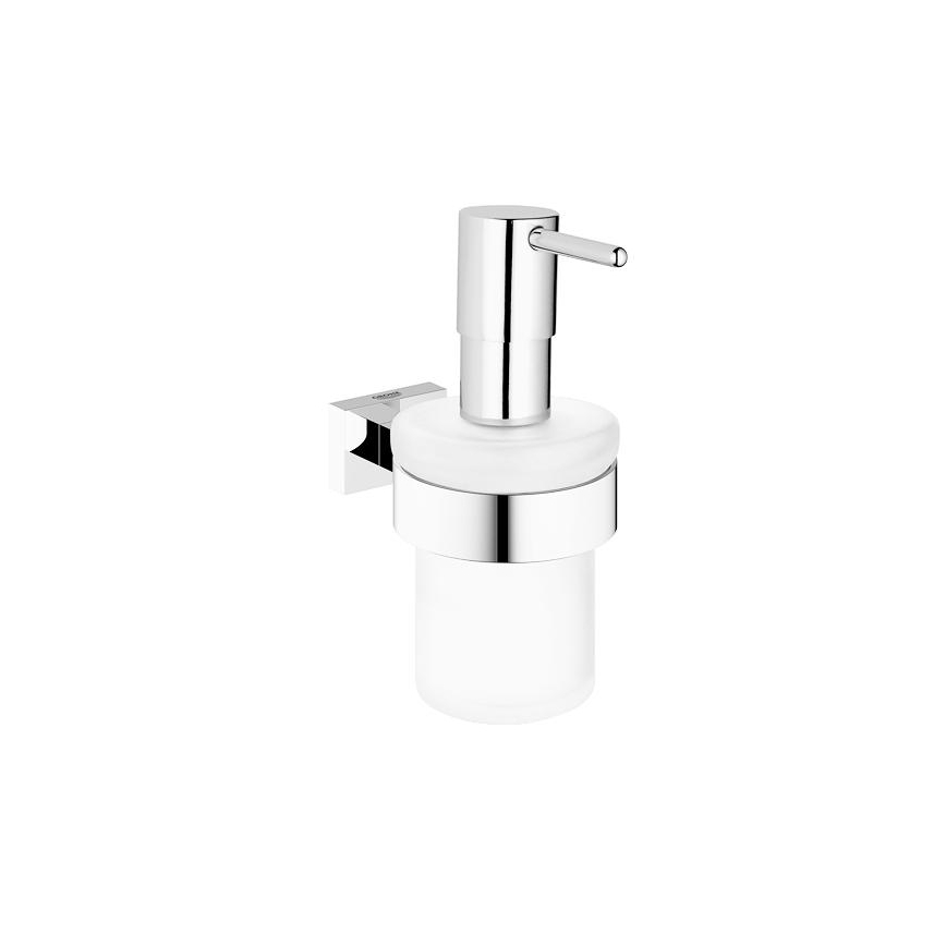 GROHE 40756001 - Dispensador de sabão líquido ESSENTIALS CUBE 160 ml cromado brilhante