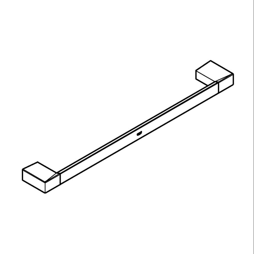 GROHE 40767000 - Suporte para toalhas SELECTION CUBE 500 mm cromado brilhante