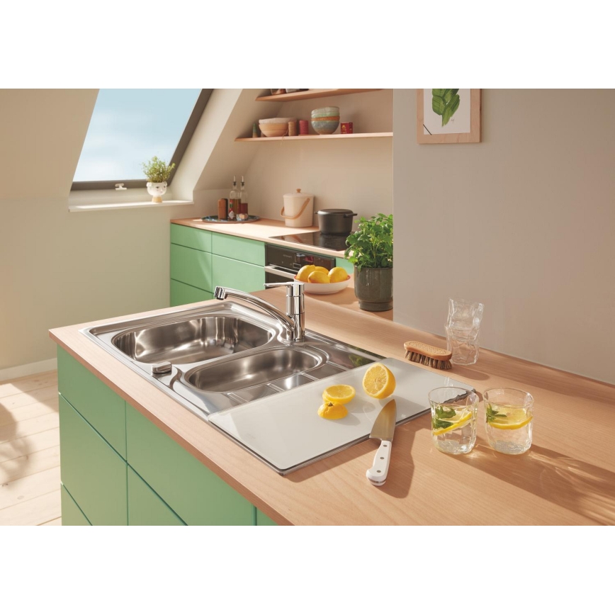 GROHE 40787L00 - Prateleira de vidro 490 × 240 × 19 mm transparente