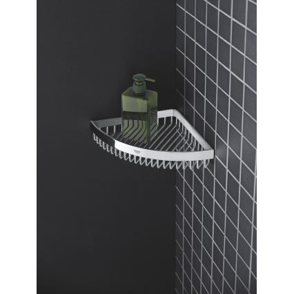 GROHE 40809000 - Saboneteira em arame SELECTION CUBE 20 × 20 cm cromado brilhante
