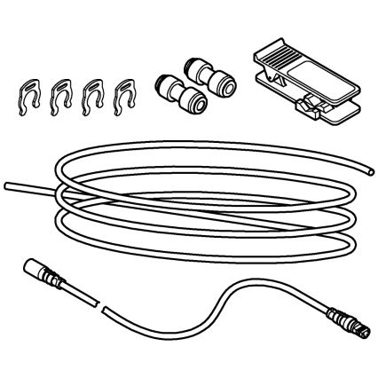 GROHE 40843000 - Conjunto de extensão BLUE, cromado brilhante
