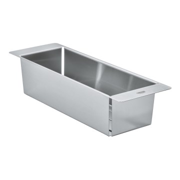 GROHE 40852SD0 - Escorredor multifuncional 450 × 150 × 100 mm, aço inoxidável