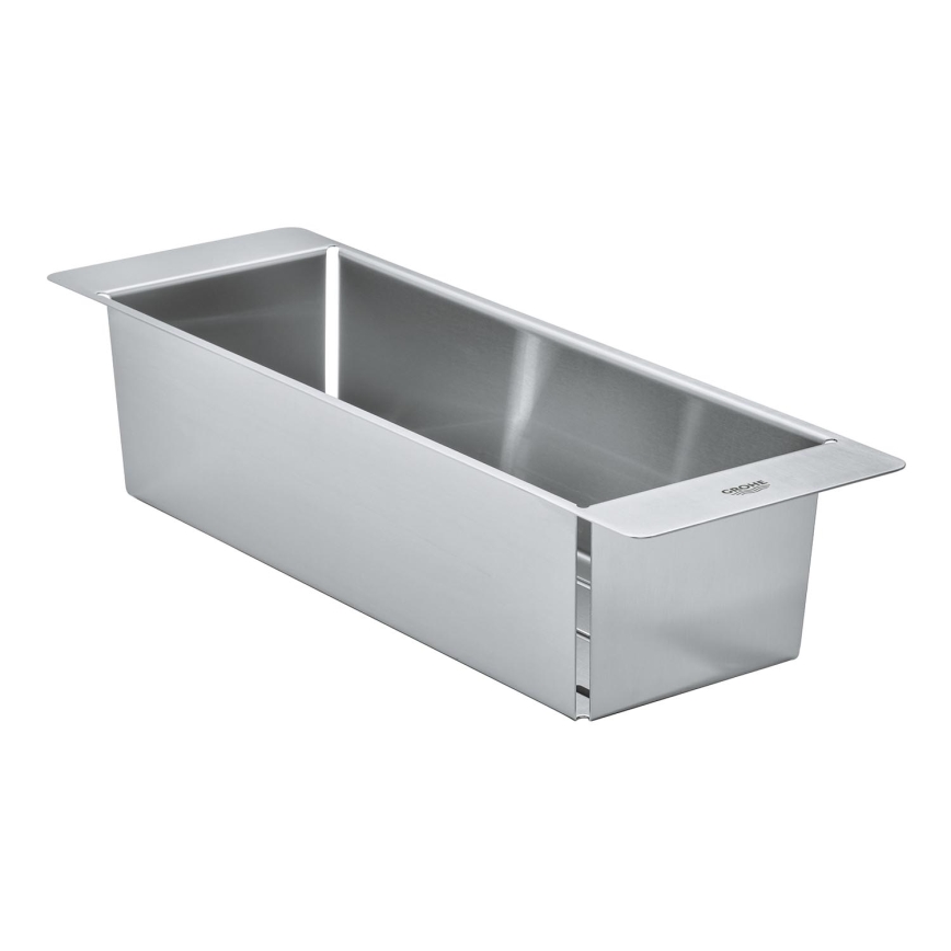 GROHE 40852SD0 - Escorredor multifuncional 450 × 150 × 100 mm, aço inoxidável