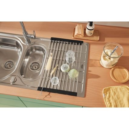 GROHE 40856SD0 - Escorredor 450 × 348 mm em aço inox escovado