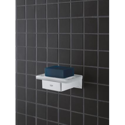 GROHE 40865000 - Suporte SELECTION CUBE, acabamento cromado brilhante