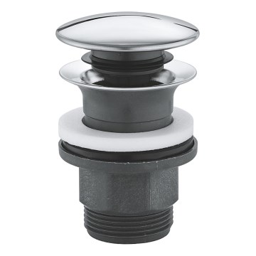 GROHE 40869000 - Conjunto de drenagem Ø 63 mm, cromado brilhante