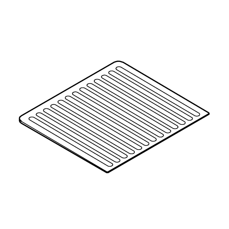 GROHE 40871K00 - Bandeja de gotejamento 450 x 400 mm cerâmica/preta
