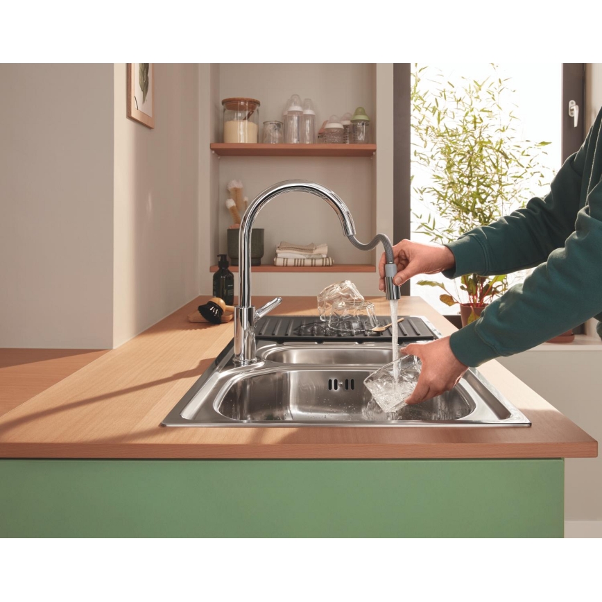 GROHE 40871K00 - Bandeja de gotejamento 450 x 400 mm cerâmica/preta