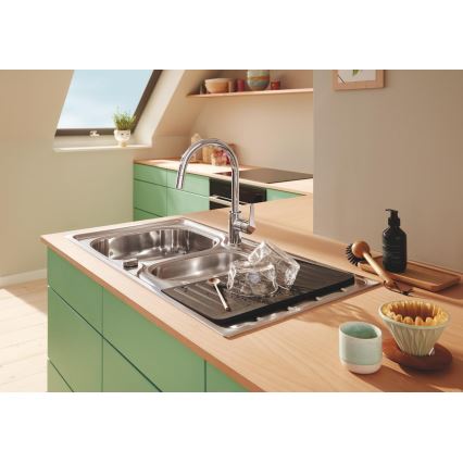 GROHE 40871K00 - Bandeja de gotejamento 450 x 400 mm cerâmica/preta