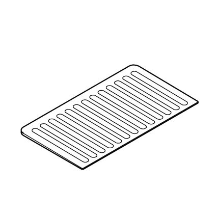 GROHE 40872K00 - Bandeja de escorrimento 450 x 250 mm cerâmica/preta